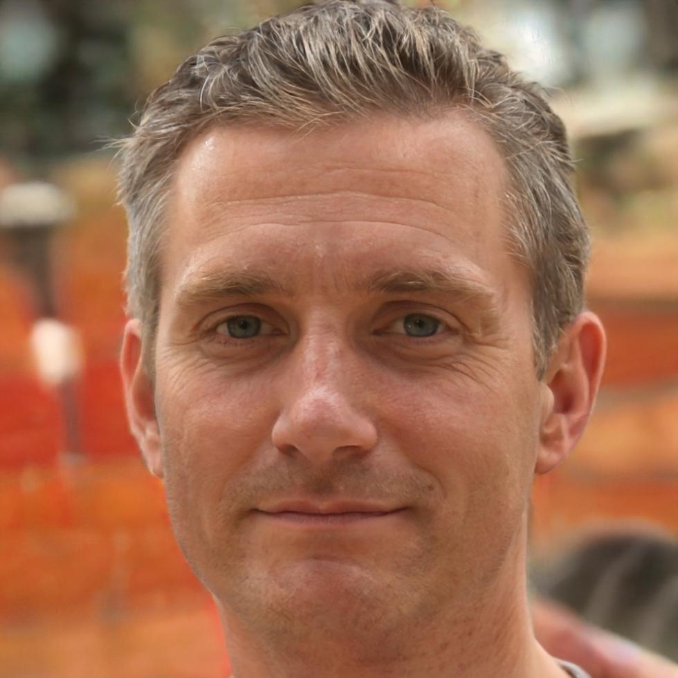 Portrait of Kai Lindberg, lead security instructor