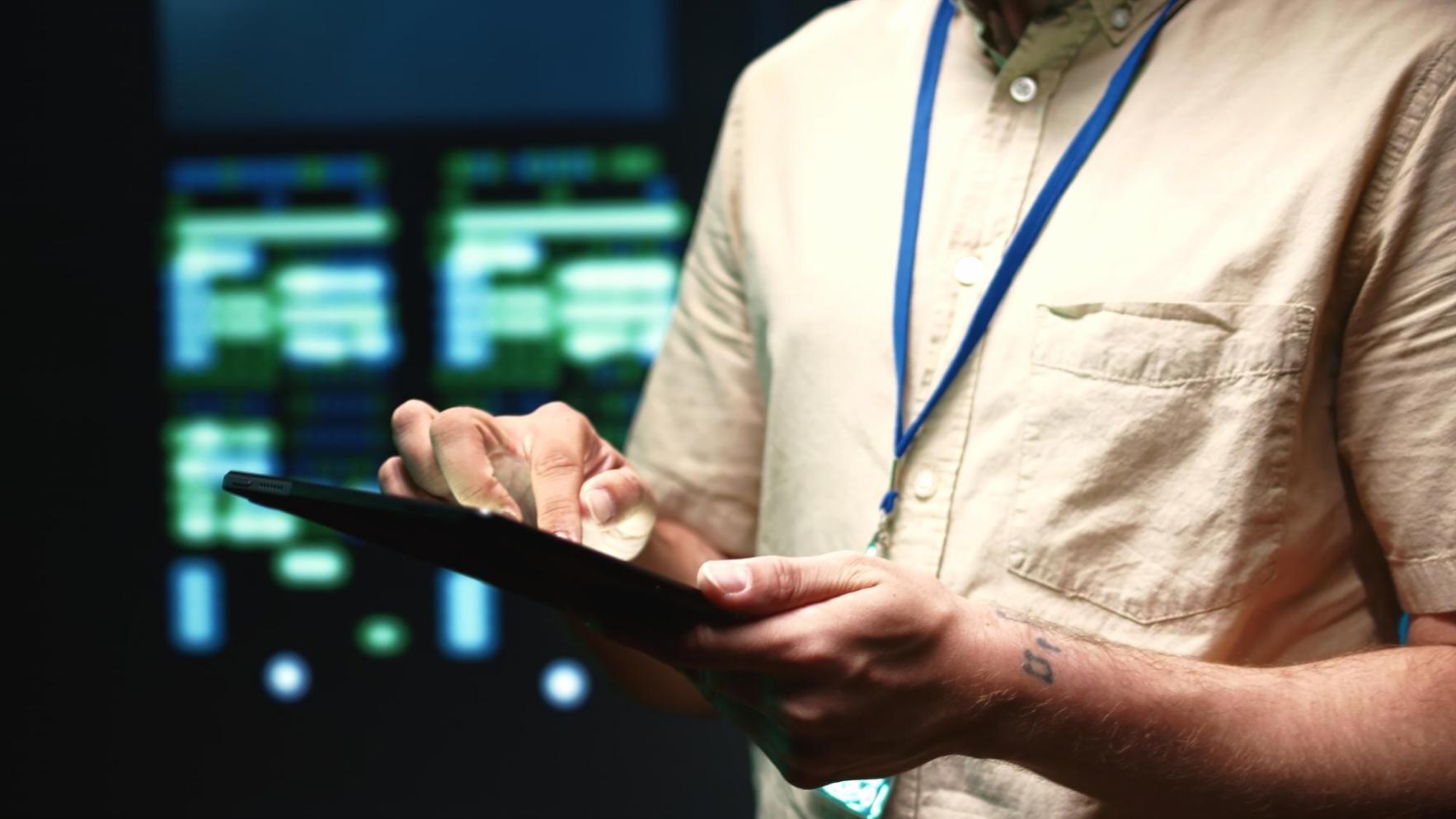 Authentication security dashboard showing real-time monitoring